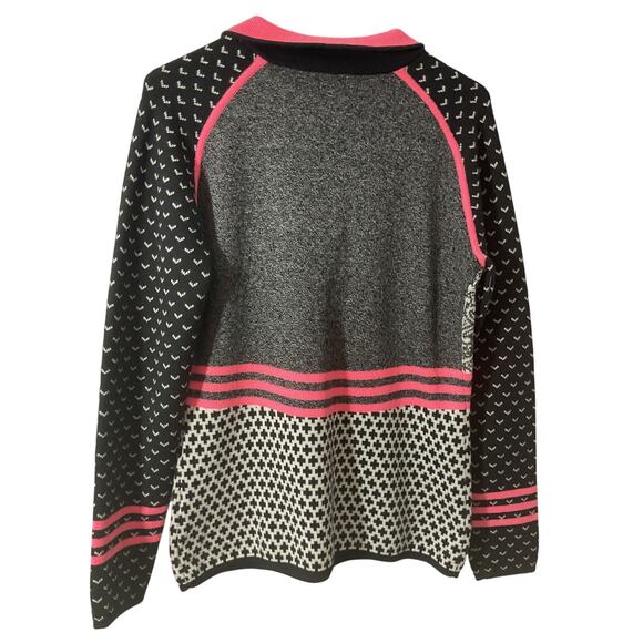 BOGA Size Medium Merino Wool Blend Sweater - Picture 2 of 8